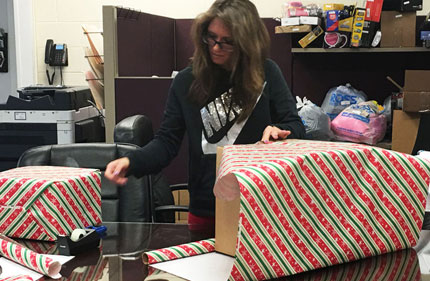 EnvirOx Employees Get to Play Santa for Area Children