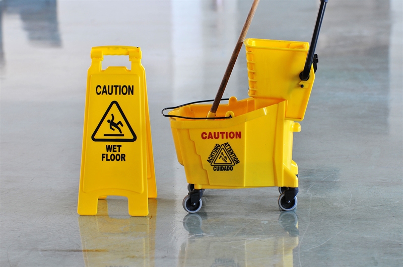 Prevent Slip & Fall Accidents Through Cleaning