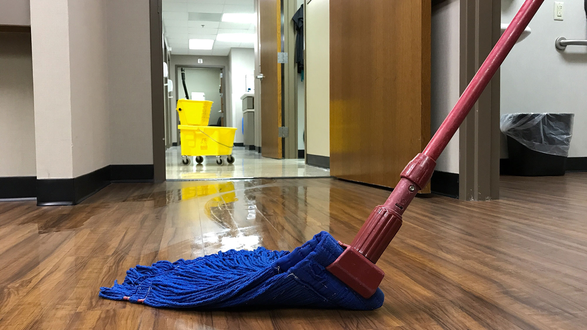 The wrong cleaning process or tools can make your floor slippery