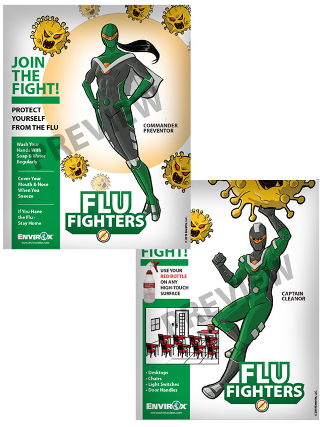 Flu Fighter Posters Preview